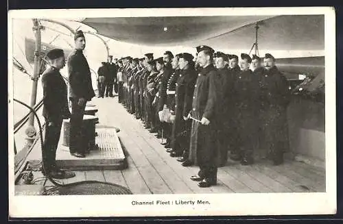 AK Channel Fleet, Liberty Men, Kriegsschiff