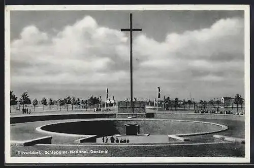 AK Düsseldorf, Schlageter-Nationaldenkmal, 