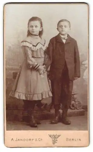 Fotografie A. Jandorf & Co., Berlin, Leipzigerstr. 64, Kinderportrait