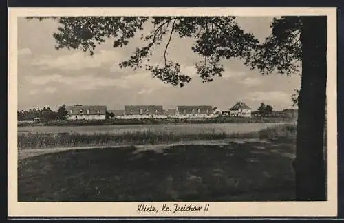 AK Klietz, Blick zum Ort