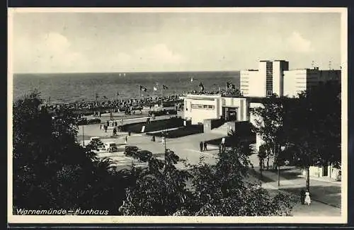 AK Warnemünde, Blick auf das Kurhaus
