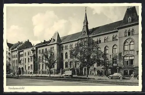 AK Berlin-Wedding, Paul Gerhardt-Stift Vorderansicht, Diakonissen-Mutterhaus u. Krankenhaus