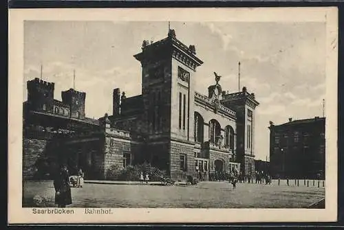 AK Saarbrücken, Bahnhofsgebäude