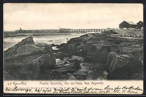 AK Mar del Plata, Muelle Gardella