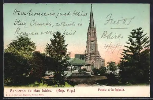 AK San Isidro, Paseo a la iglesia
