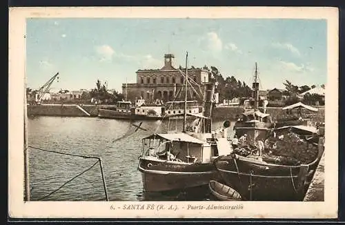 AK Santa Fé, Puerto Administracion