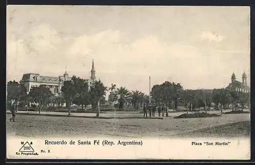AK Santa Fé, Plaza San Martin