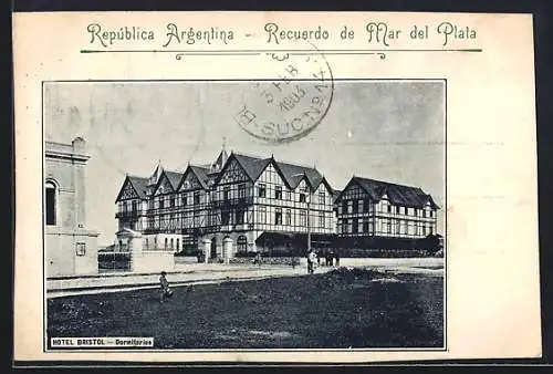 AK Mar del Plata, Hotel Bristol, Dormitorios