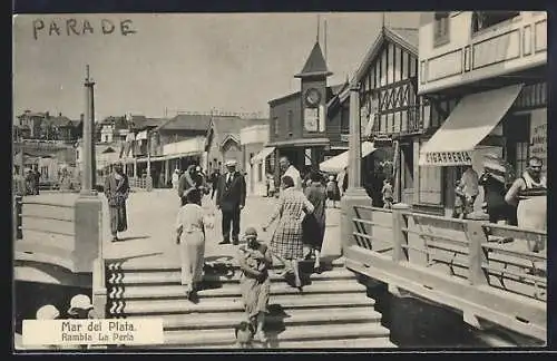 AK Mar del Plata, Rambla La Perla