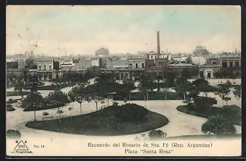 AK Rosario de Santa Fé, Plaza Santa Rosa