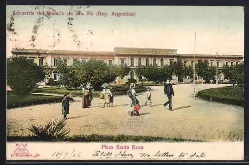AK Rosario de Santa Fé, Plaza Santa Rosa, Panorama