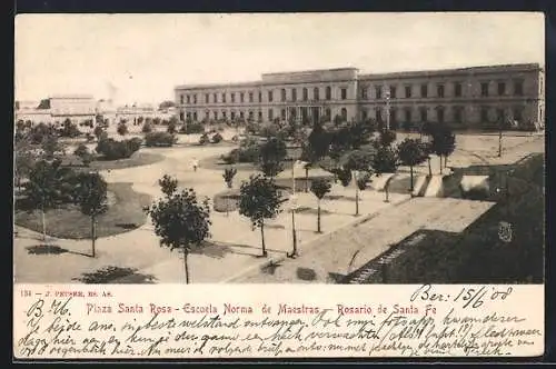 AK Rosario de Santa Fé, Plaza Santa Rosa, Escuela Norma de Maestras