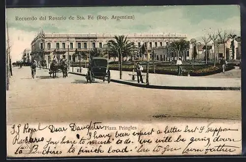 AK Rosario de Sta. Fé, Plaza Pringles