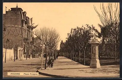 AK Rosario, Plaza Pringles