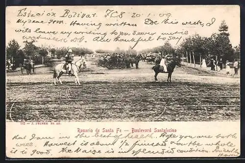 AK Rosario de Santa Fé, Boulevard Santafecino