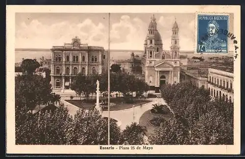AK Rosario, Plaza 25 de Mayo
