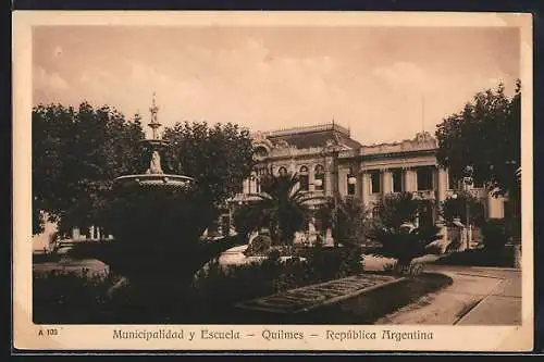 AK Quilmes, Municipalidad y Escuela