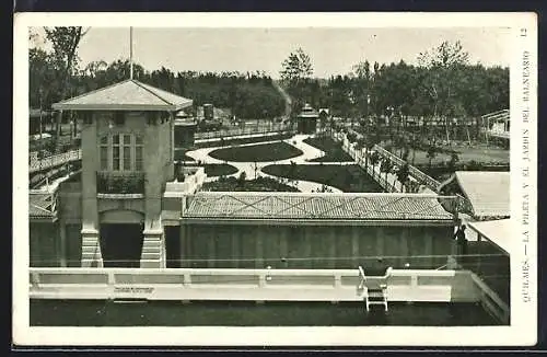 AK Quilmes, La Pileta y el Jardin del Balneario
