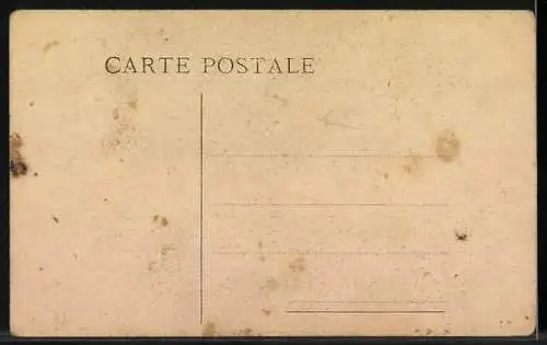 AK Congo Belge, Eléphant dans la Brousse