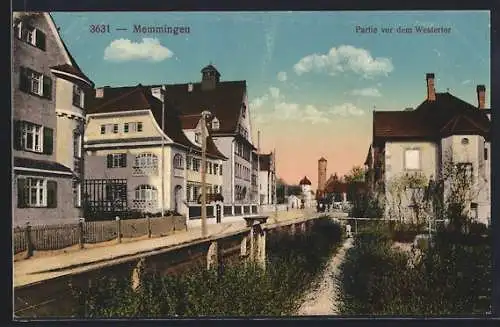 AK Memmingen, Partie vor dem Westertor