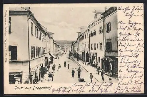 AK Deggendorf, Blick in die Pfleggasse