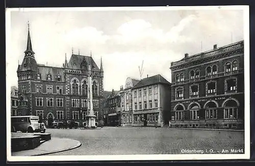 AK Oldenburg, Partie am Markt