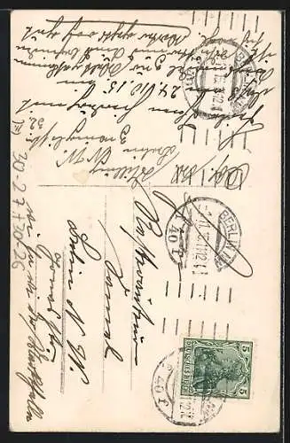 Foto-AK Soldat in Uniform mit Schnurrbart, Eisernes Kreuz