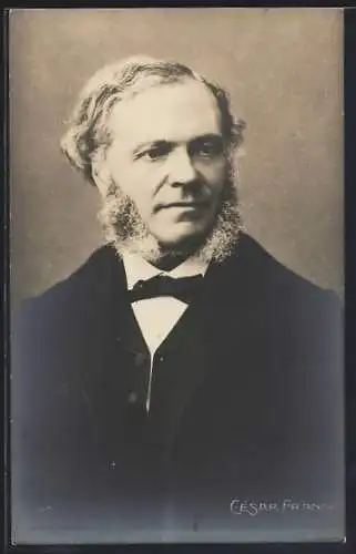 AK Komponist César Franck im Porträt