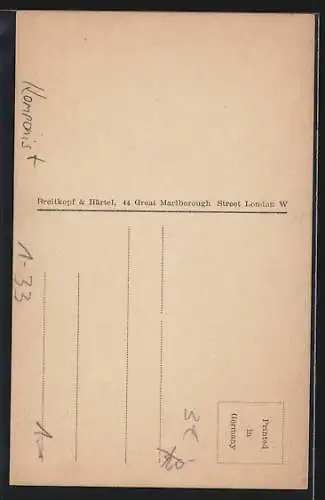 AK Komponist César Franck im Porträt