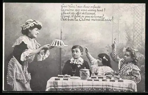 AK Reklame für Creme merveilleuse