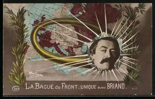 AK Aristide Briand, Ministerpräsident von Frankreich