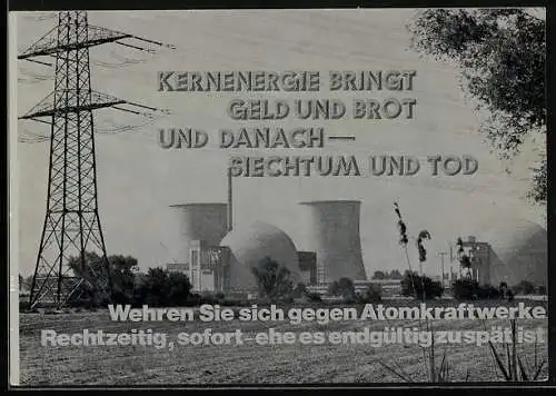 AK Anti-Atomkraft-Agitation, Atomkraftwerk