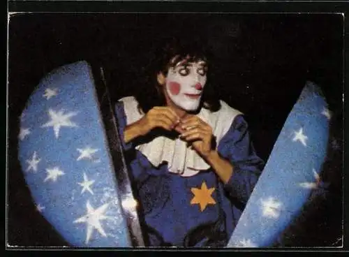 AK Clown Pic im Zirkus Roncalli