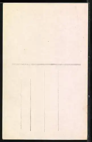 AK Weihnachtsengel mit Blumenstrauss auf Wolke