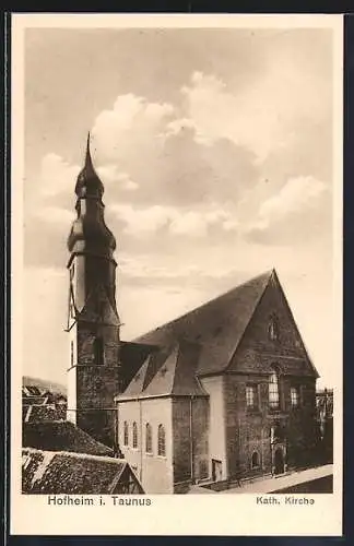 AK Hofheim i. Taunus, Kath.- Kirche