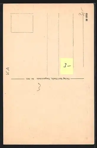 AK Tangermünde, Kapitelturm und Kaiser Karl-Denkmal