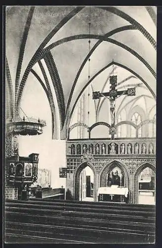 AK Stendal, Inneres der Petrikirche
