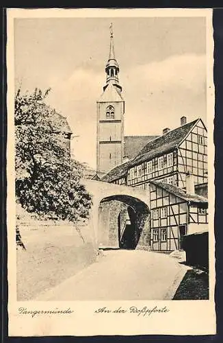 AK Tangermünde, Partie an der Rosspforte