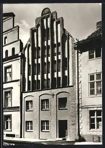 AK Stralsund, Stralsunder Bürgerhaus, Badenstrasse 40