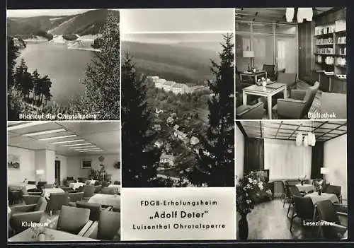 AK Luisenthal, FDGB-Erholungsheim Adolf Deter