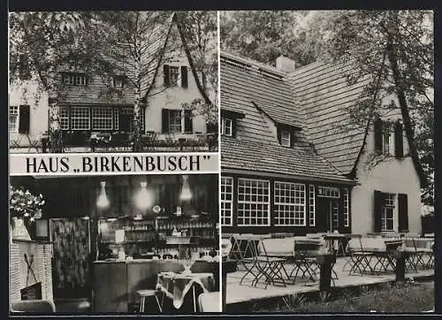 AK Theessen /Burg, Restaurant und Gasthaus Haus Birkenbusch, An der Autobahn Magdeburg-Berlin