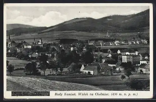AK Bialy Kamien, Widok na Chelmiec