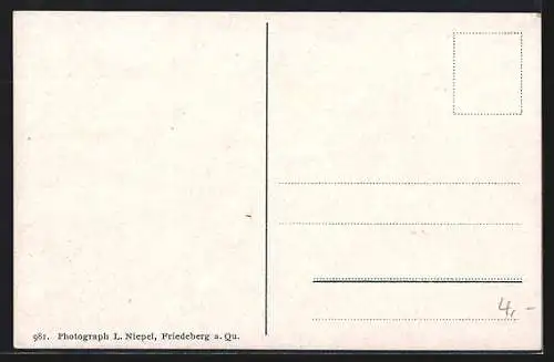 AK Bad Flinsberg im Isergebirge, Blick nach der Brandhöhe