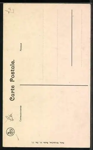 AK Milchverkäuferin mit Hundegespann vor einem Hof