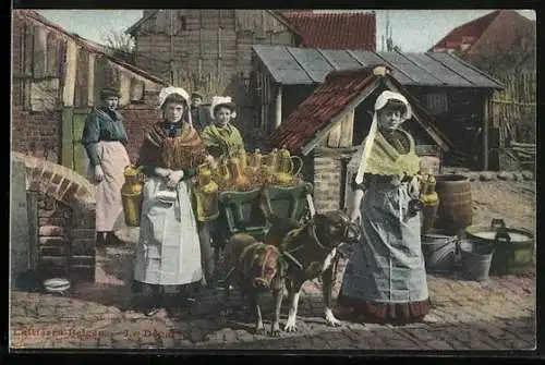 AK Laitières Belges, Le Départ