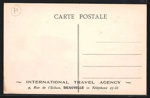 AK Flugzeug Avion-Limousine C. A. F., Compagnie Aérienne Francaise
