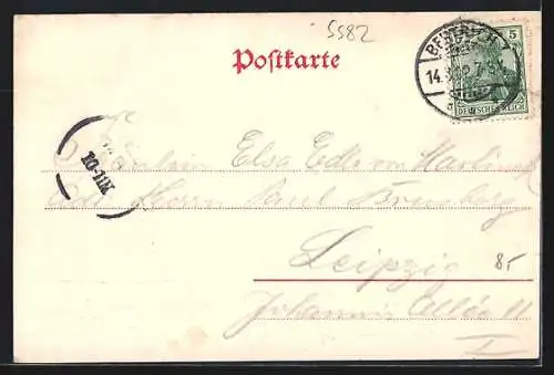 AK Bad Bertrich, Ortsansicht von Osten