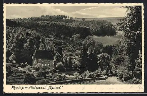 AK Heppingsen /Sundwig, Restaurant Jägerruh, Bes. Otto Ruthenbeck