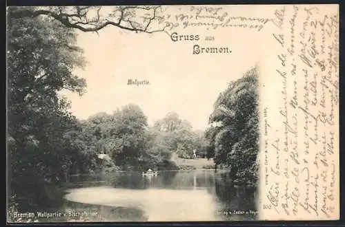 AK Bremen, Wallpartie vom Bischofsthor