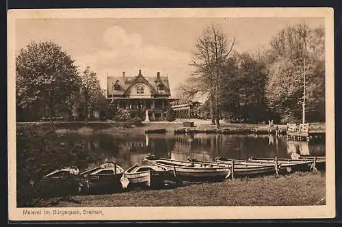 AK Bremen, Meierei im Bürgerpark